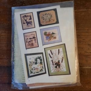 Artcraft Concepts Stamped Cross Stitch Kit - Trout Fishing